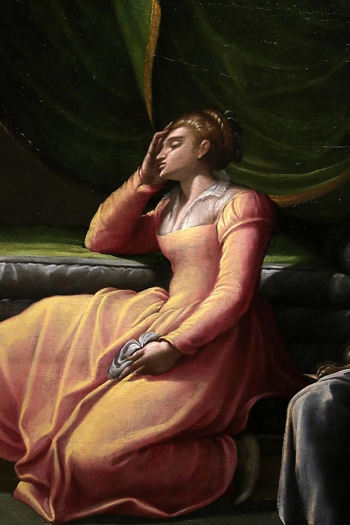 Elemosina di san Nicola di Bari - National Gallery, dettaglio